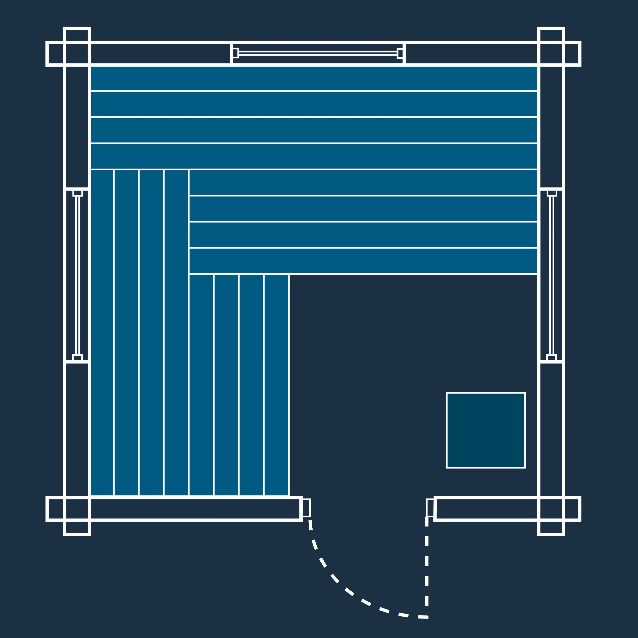 Custom Sauna Plans Large 45 - 70 sq. ft.
